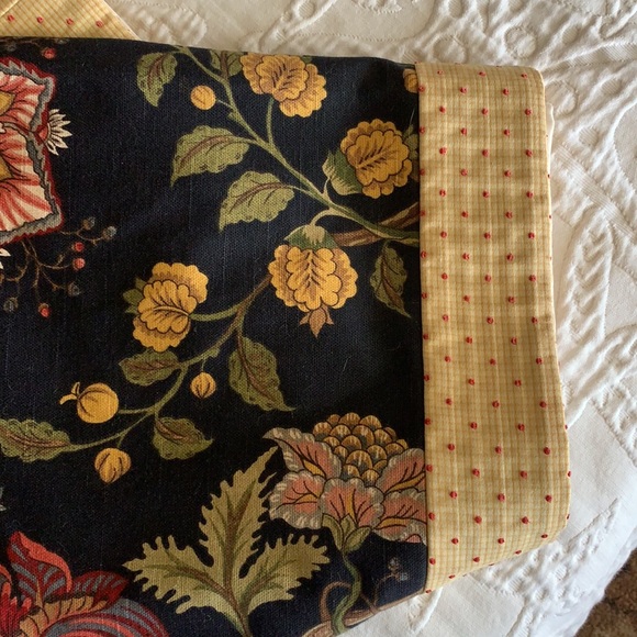 Hand commission Valance tapestry look fabric 20 feet x 17 1/2 Approximately - Picture 2 of 6